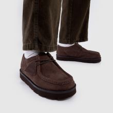 Herren Clarks Originals Braun Meare Wallabee Schuhe Clarks Originals Meare Wallabee,2 von 4