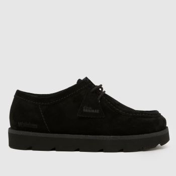 Clarks Originals Black Meare Wallabee Mens Shoes