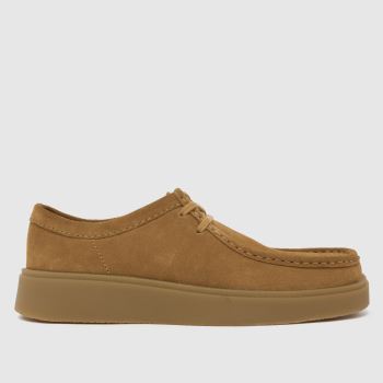 Clarks Beige Torview Mens Shoes