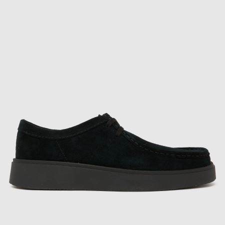 Mens Black Clarks Wallabee Evo Shoes | schuh