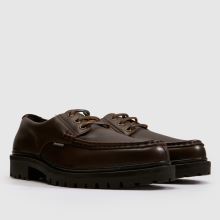 Barbour Paxton Apron Derby in Dark Brown Barbour Paxton Apron Derby,2 of 4