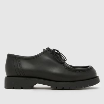 KLEMAN Black Padror Derby Mens Shoes
