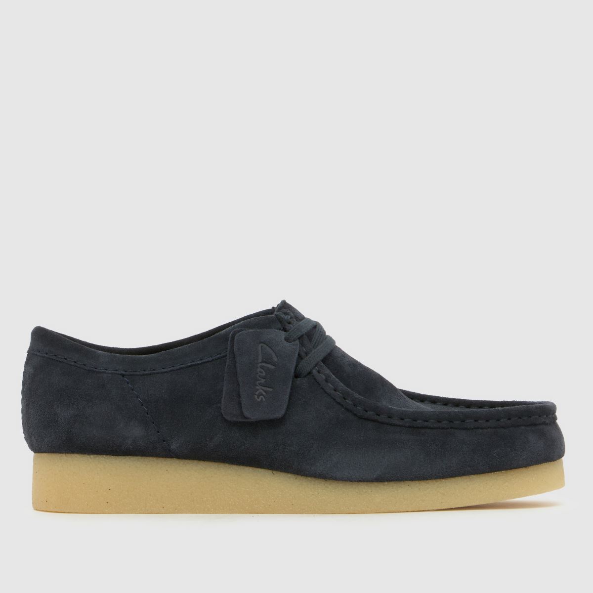 Clarks Wallabee Evo Shoes in Navy