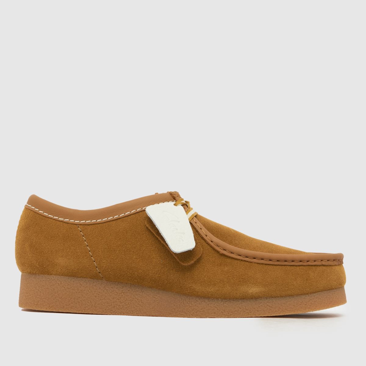 Clarks Wallabee Evo Shoes in Tan