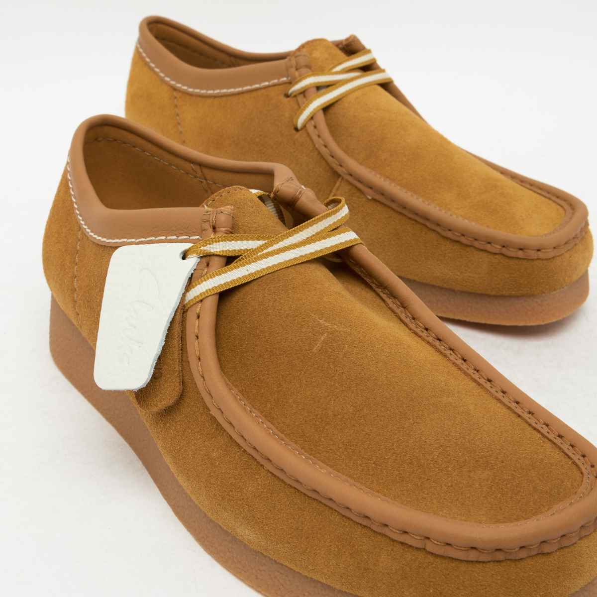 Mens Tan Clarks Wallabee Evo Shoes | schuh