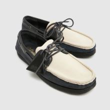 Clarks Originals Godney Boat in Navy & White Clarks Originals Godney Boat,3 of 4