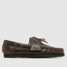 Clarks Originals Godney Boat in Dark Brown Clarks Originals Godney Boat,1 of 4