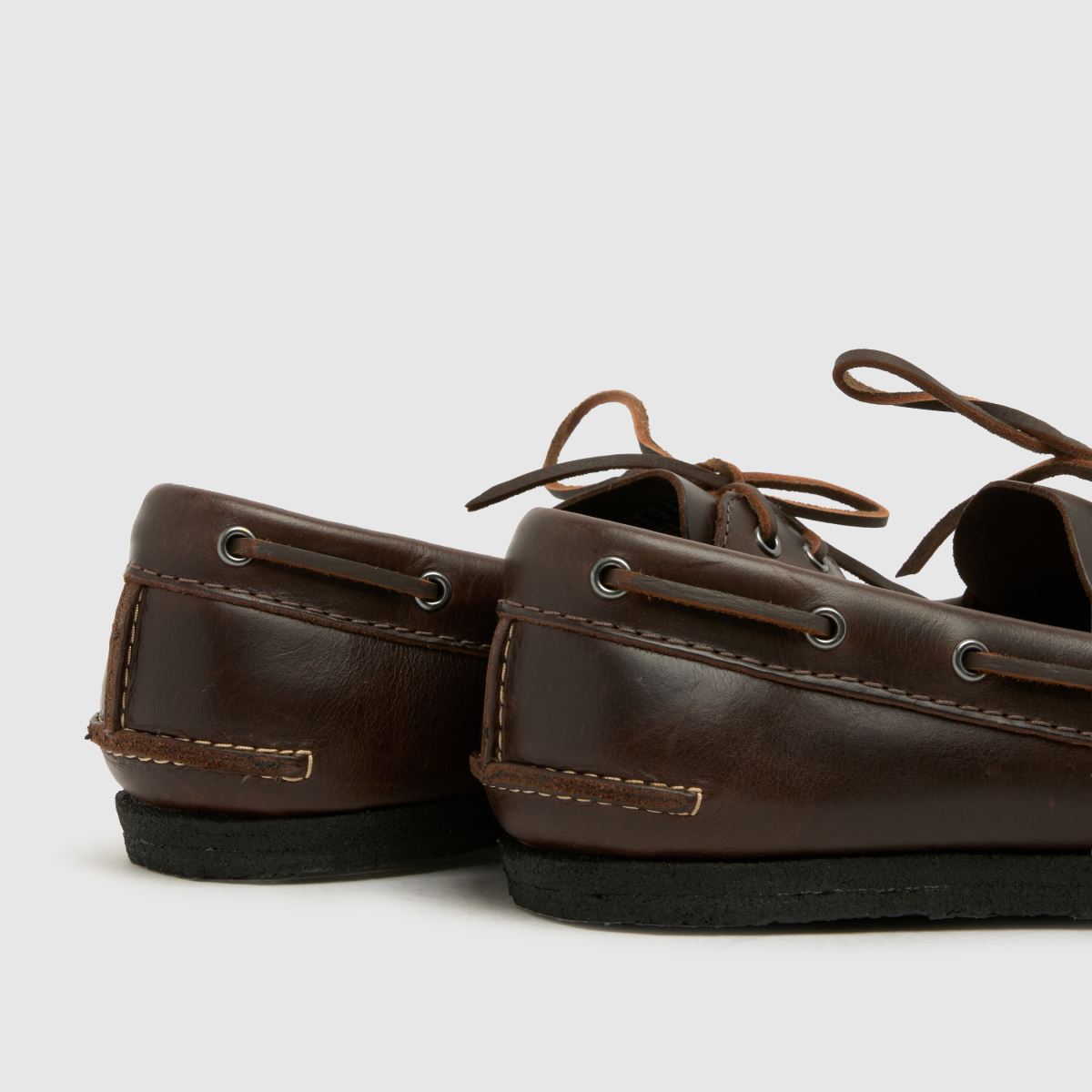 Clarks Originals Godney Boat in Dark Brown Clarks Originals Godney Boat 7