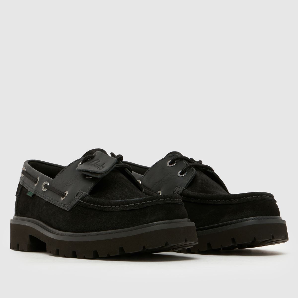 Clarks Cleyhill Boat in Black Clarks Cleyhill Boat 8