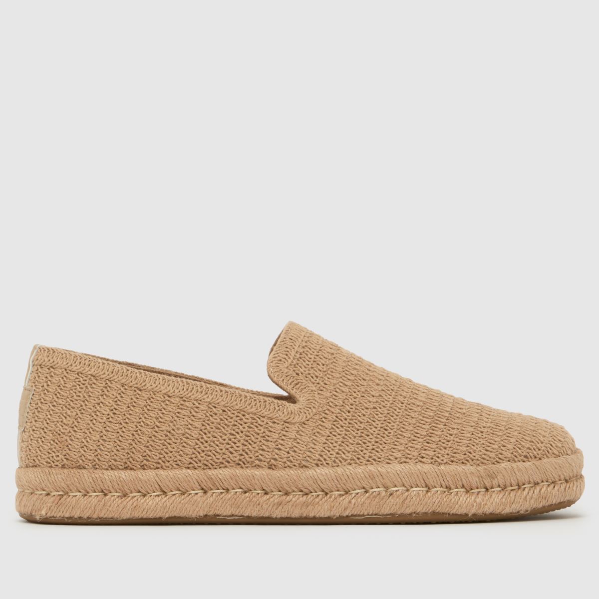 TOMS Santiago Espadrille Shoes in Beige