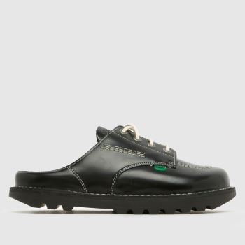 Kickers Classics Black Kick Mule Mens Shoes