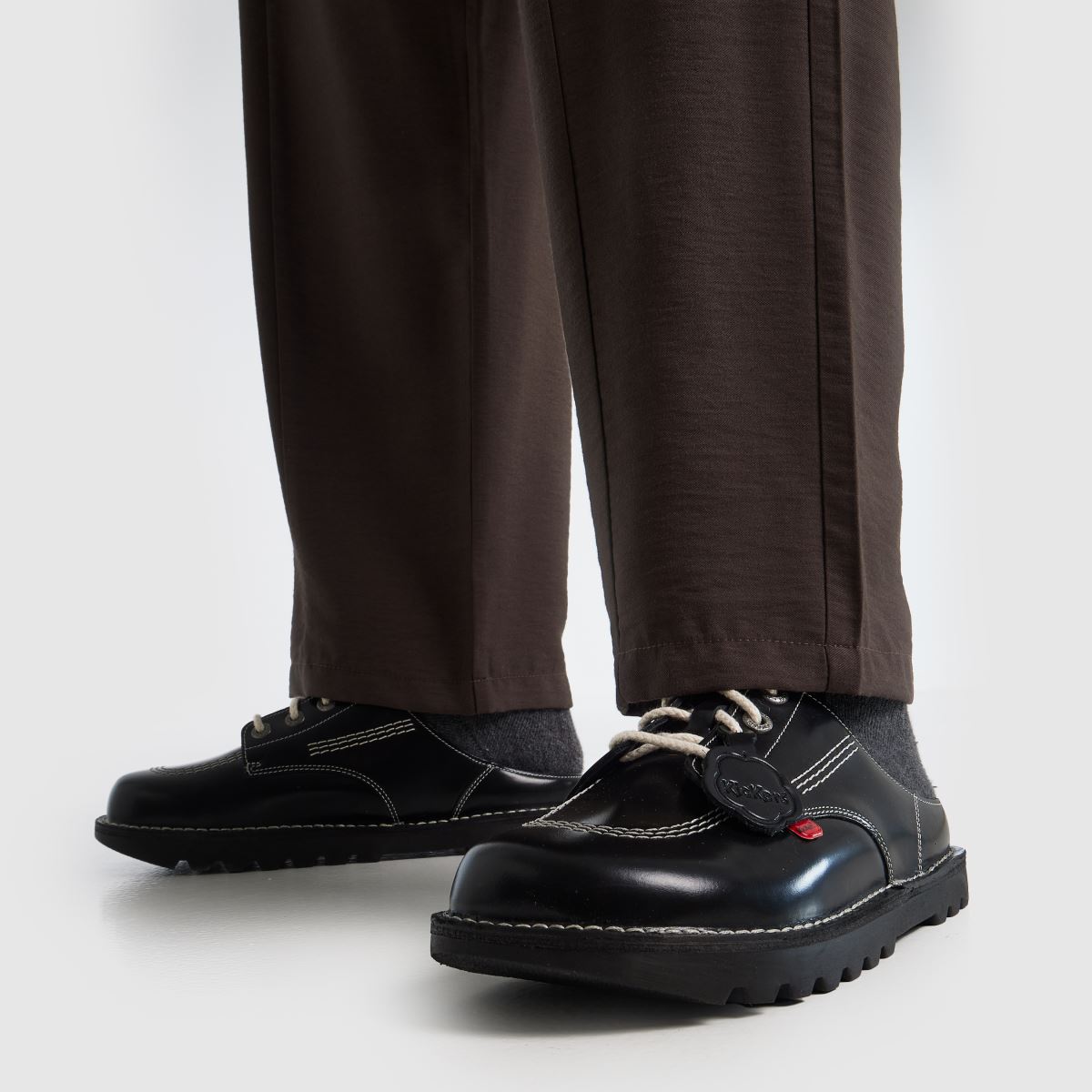 Kickers Classics Kick Mule in Black Kickers Classics Kick Mule 8
