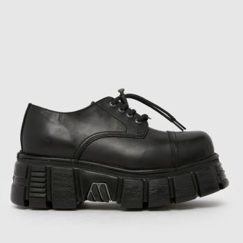 NEW ROCK Black Toe Cap Mens Shoes