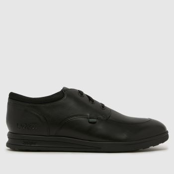 Kickers Black Troiko Lo Mens Shoes