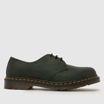 Dr Martens Dark Green 1461 Mens Shoes