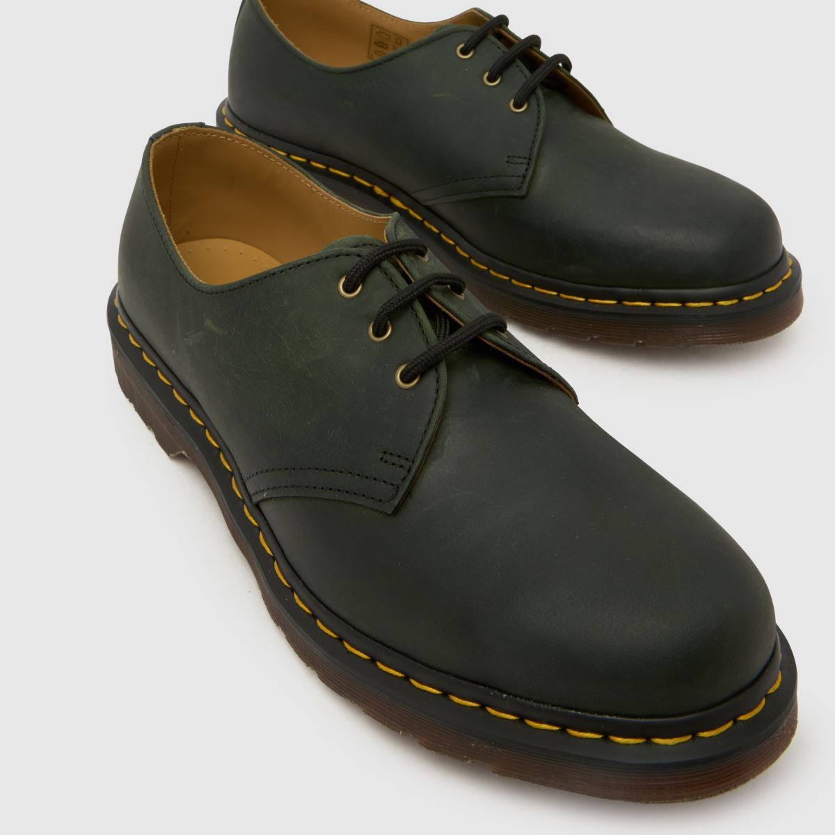 Dr Martens 1461 in Dark Green Dr Martens 1461 4