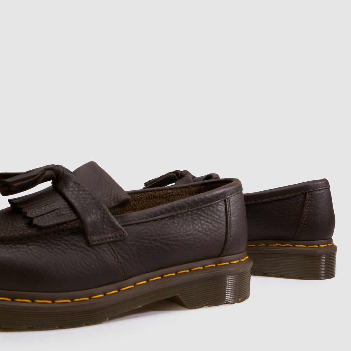 Dr Martens Adrian Tassel Loafer in Dark Brown Dr Martens Adrian Tassel Loafer 7