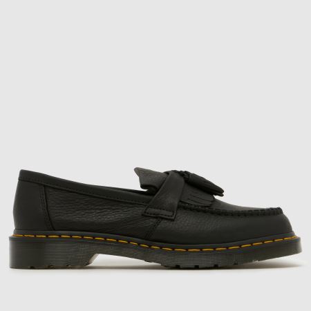 Mens Black Dr Martens Adrian Ben Tassel Loafer Shoes | schuh