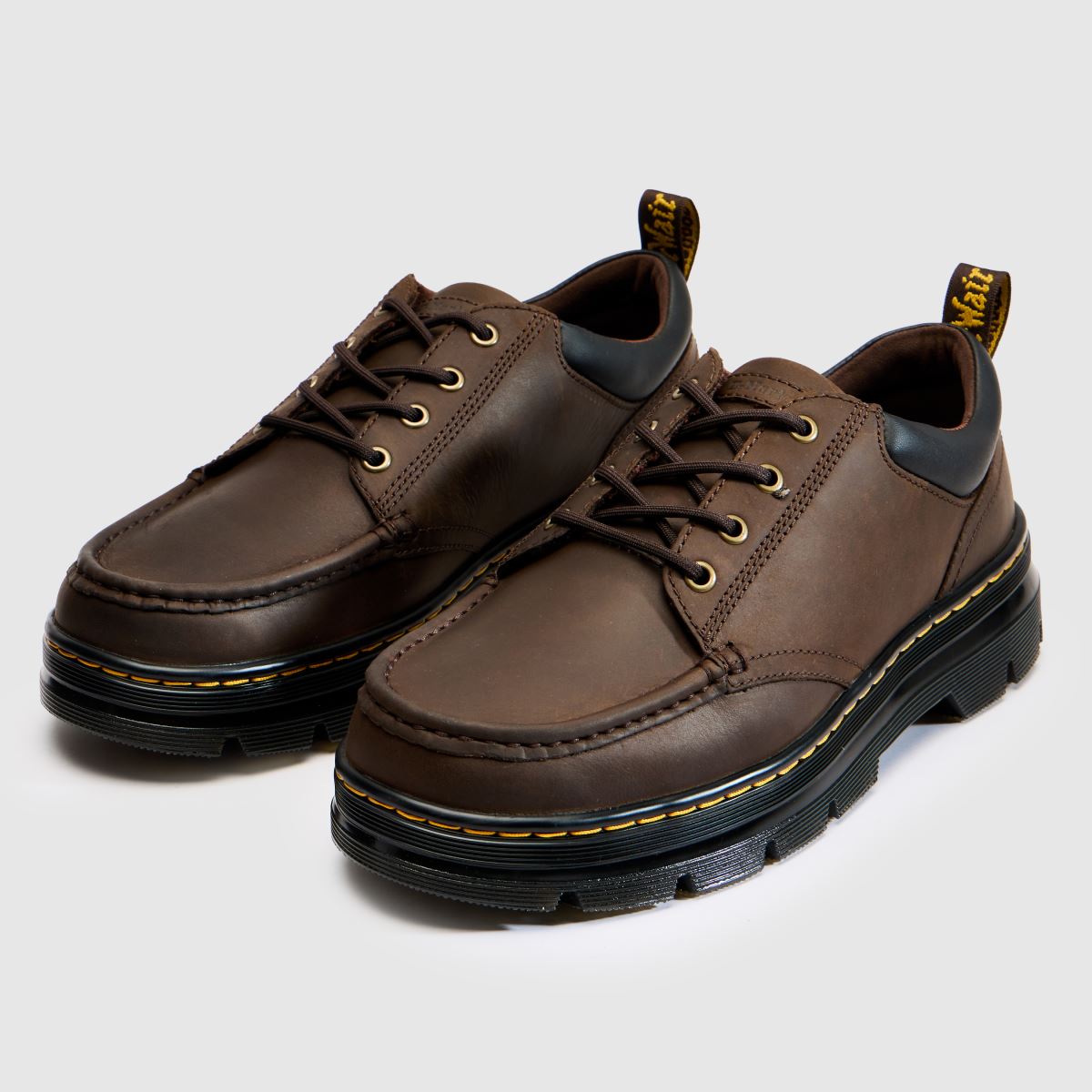 Herren Dr Martens Dunkelbraun Bridwell Lo Schuhe Dr Martens Bridwell Lo 4