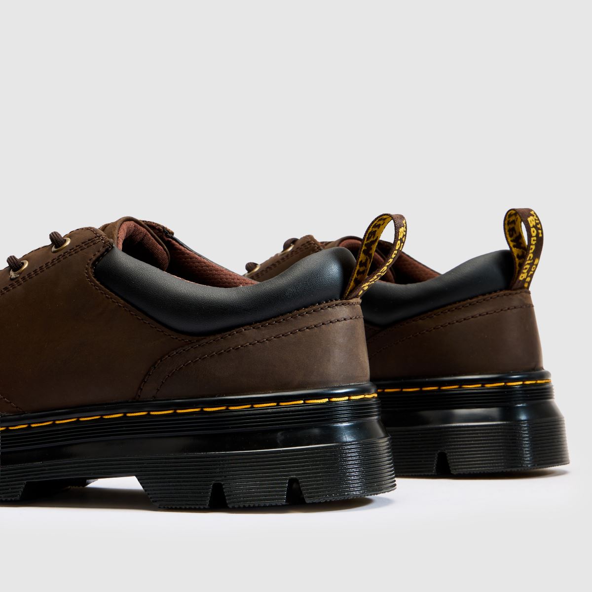 Herren Dr Martens Dunkelbraun Bridwell Lo Schuhe Dr Martens Bridwell Lo 7