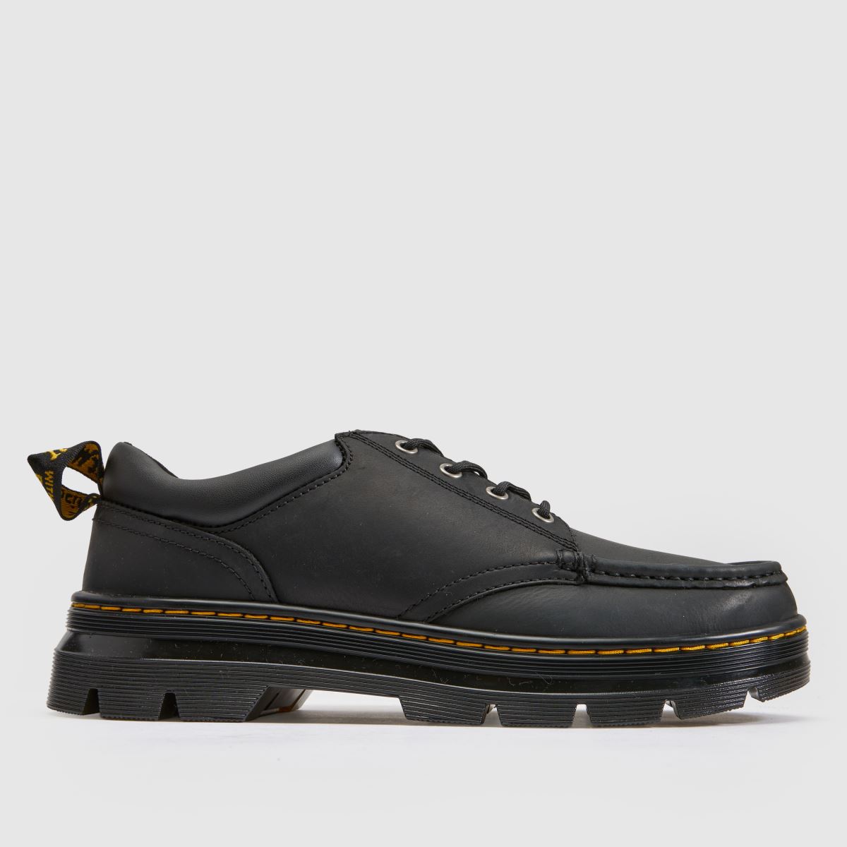 Dr Martens Bridwell Lo 4 Eye in Black Dr Martens Bridwell Lo 4 Eye