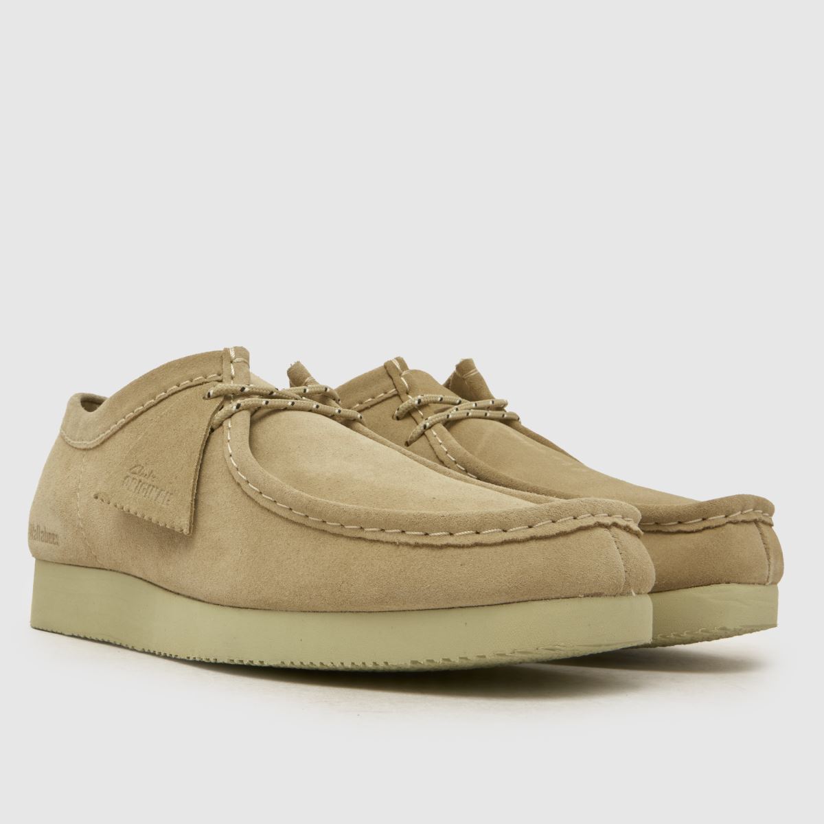 Clarks Originals Wallabee Lite in Beige Clarks Originals Wallabee Lite 1