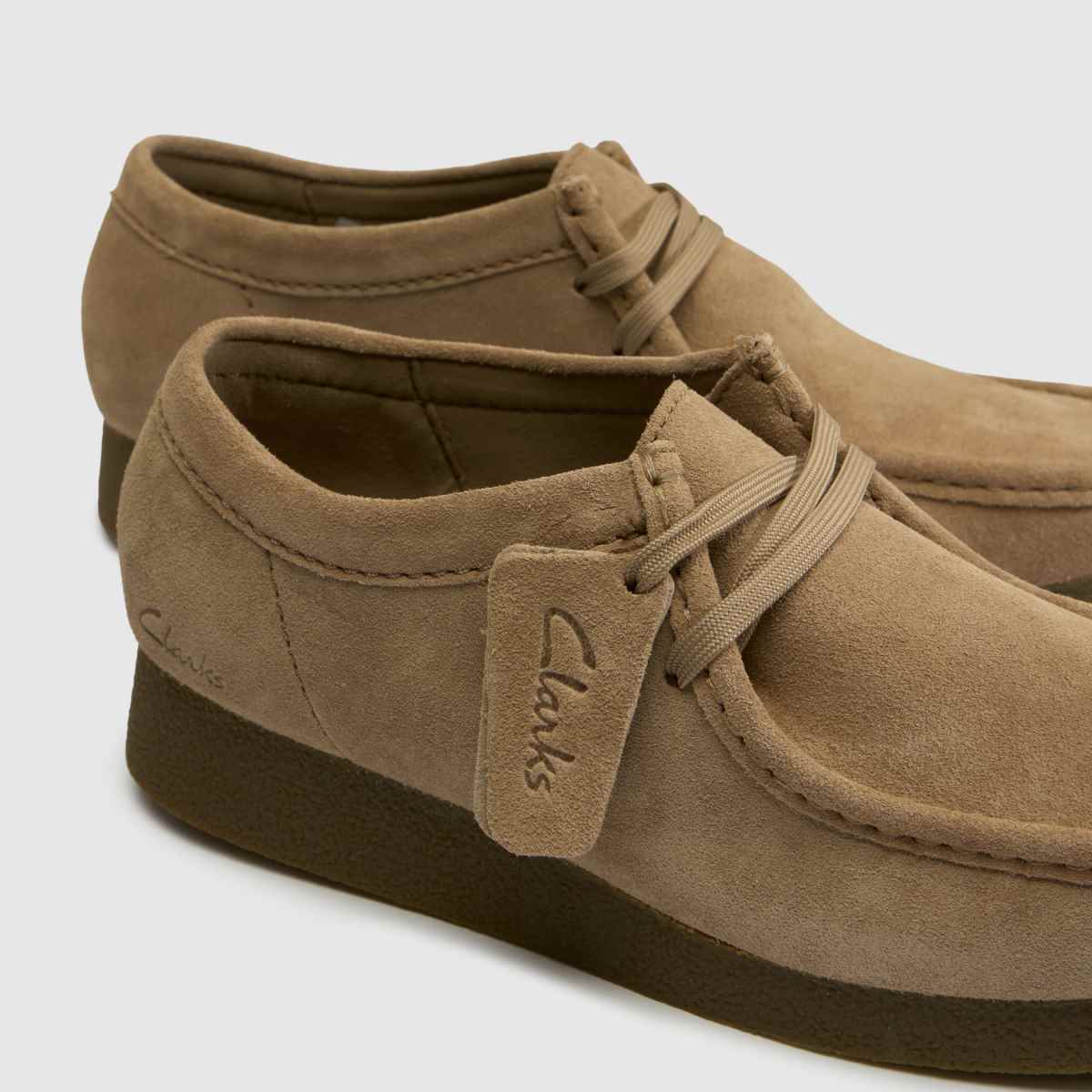 Clarks Originals Wallabee Evo in Stone Clarks Originals Wallabee Evo 4