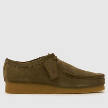 Clarks Originals Khaki Wallabee Evo Mens Shoes