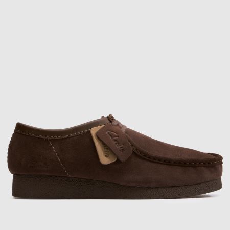 Mens Navy Clarks Wallabee Evo Shoes | schuh