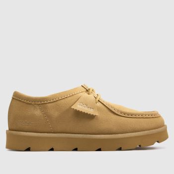 Clarks Originals Beige Meare Walla Mens Shoes