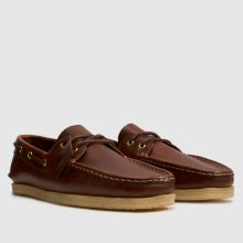 Clarks Originals Godney Boat in Brown Clarks Originals Godney Boat,2 of 4