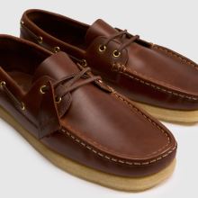 Clarks Originals Godney Boat in Brown Clarks Originals Godney Boat,3 of 4