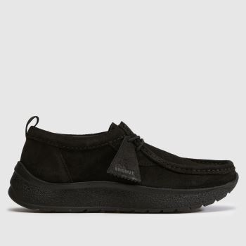 Clarks Originals Black Tawyer Walla Mens Shoes