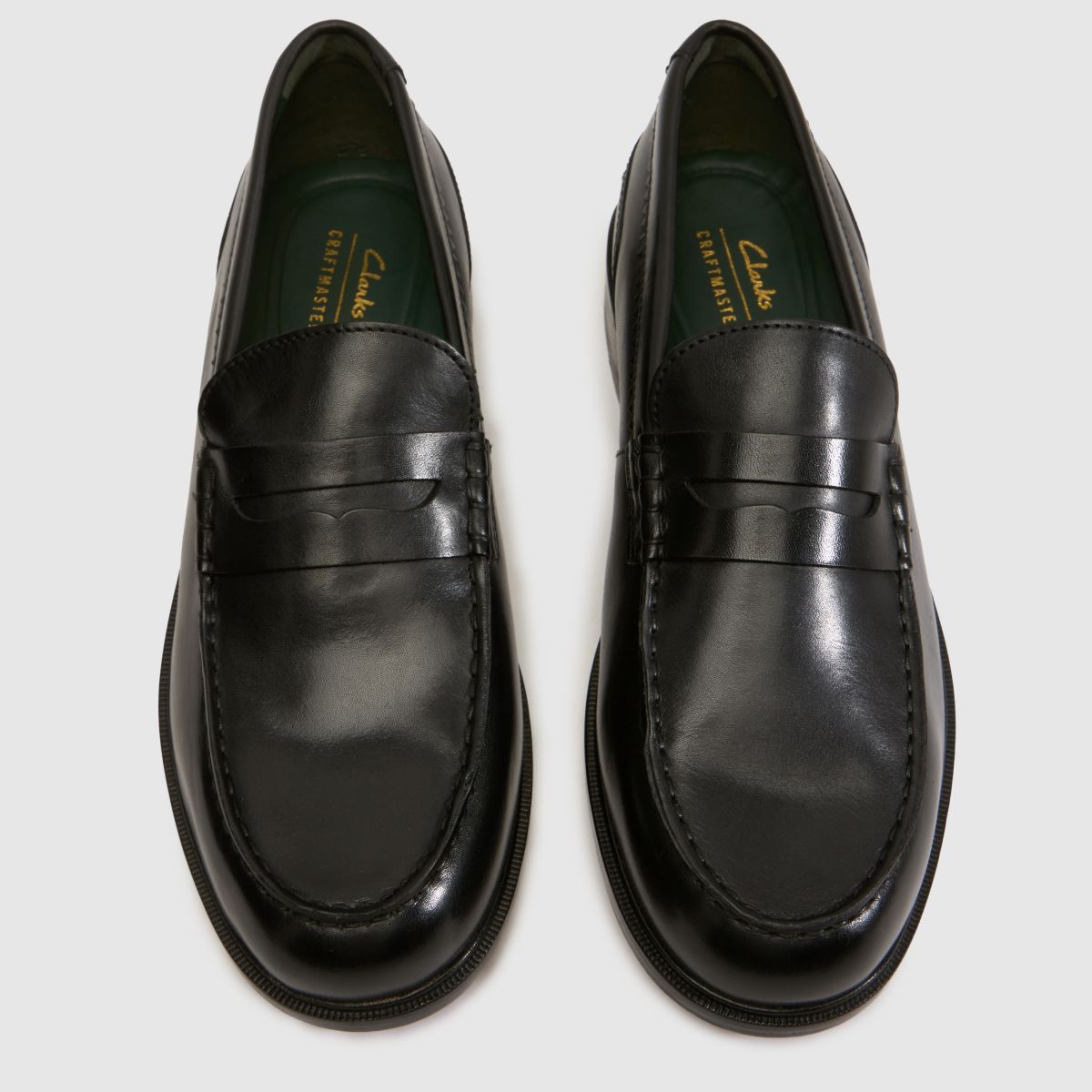 Clarks Craft James Lo Loafer in Black Clarks Craft James Lo Loafer 4