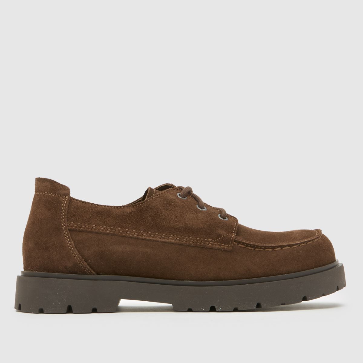 BIRKENSTOCK Highwood Moc Shoes in Dark Brown