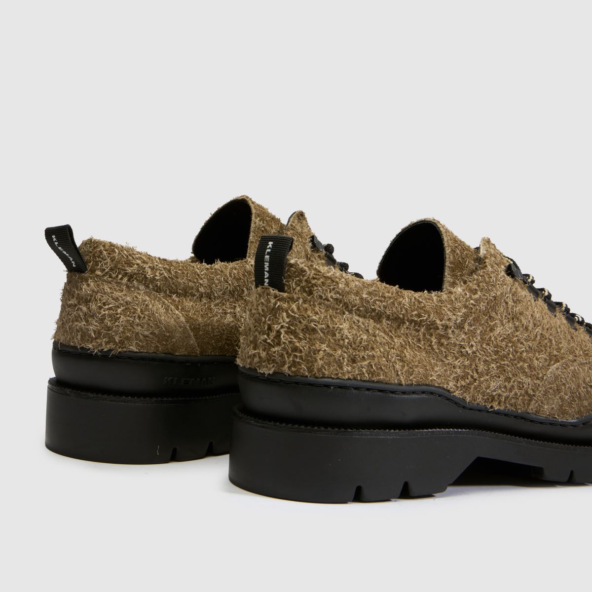 KLEMAN Courrier 2 Fur in Khaki KLEMAN Courrier 2 Fur 7