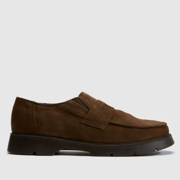 KLEMAN Brown Nomade VV Slip On Mens Shoes
