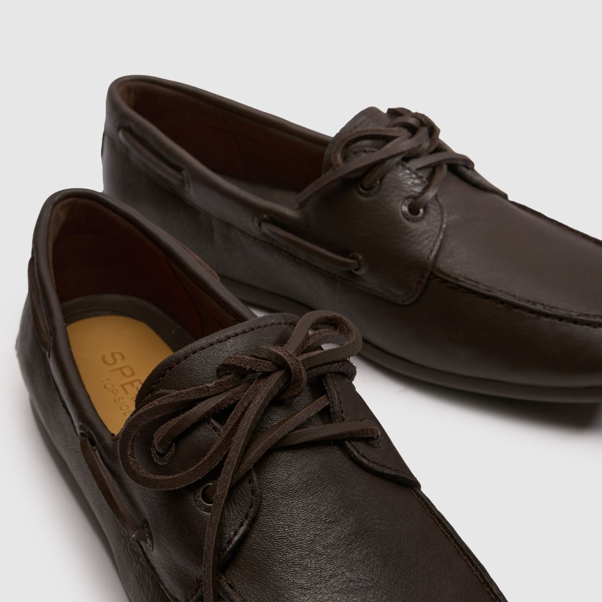 SPERRY Slim Boat in Dark Brown SPERRY Slim Boat 4