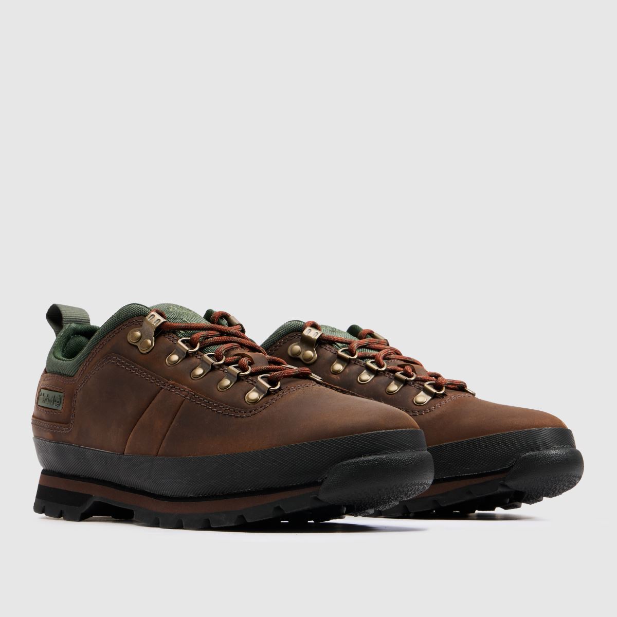 Timberland Euro Hiker Low in Dark Brown Timberland Euro Hiker Low 1