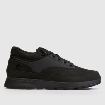 Timberland Black Euro Grid Mid Mens Shoes