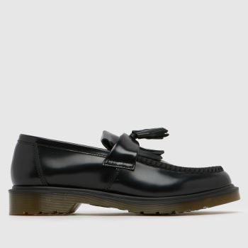 Dr Martens Black Adrian Tassel Loafer Mens Shoes
