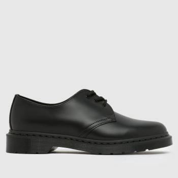 Dr Martens Schwarz 1461 Mono 3 Eye Herren Schuhe