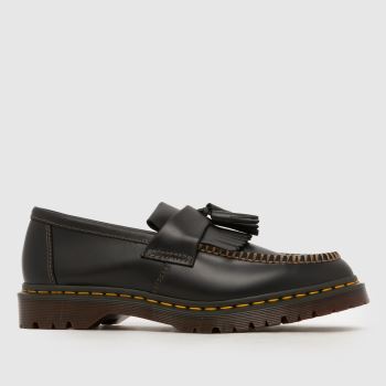 Dr Martens Black Adrian Ben Tassel Loafer Mens Shoes