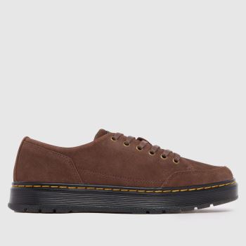 Dr Martens Dark Brown Brookline Mens Shoes