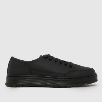 Dr Martens Black Brookline Mens Shoes