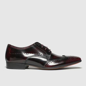 schuh burgundy letts brogue shoes schuh burgundy letts brogue shoes