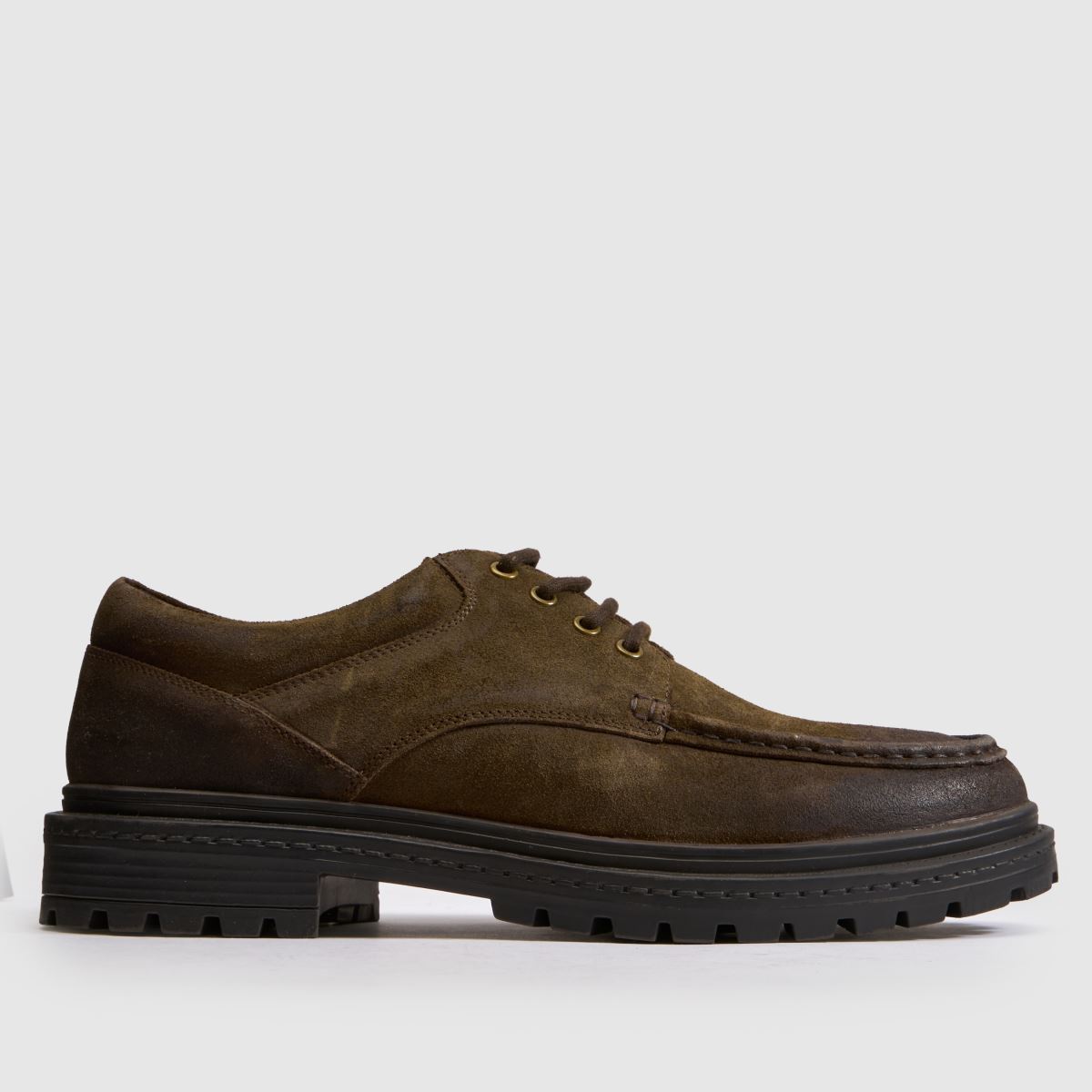 Herren schuh Braun Parma Suede Apron Lace Up Schuhe schuh Parma Suede Apron Lace Up