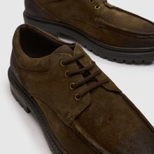 Herren schuh Braun Parma Suede Apron Lace Up Schuhe schuh Parma Suede Apron Lace Up,3 von 4
