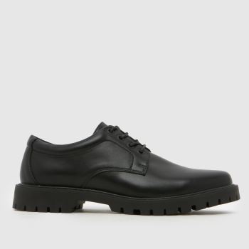 schuh Black Peri Chunky Lace Up Mens Shoes