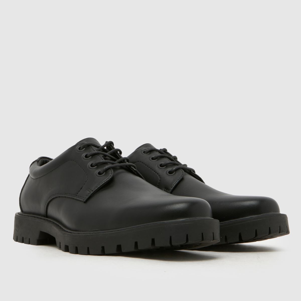 schuh Peri Chunky Lace Up in Black schuh Peri Chunky Lace Up 1